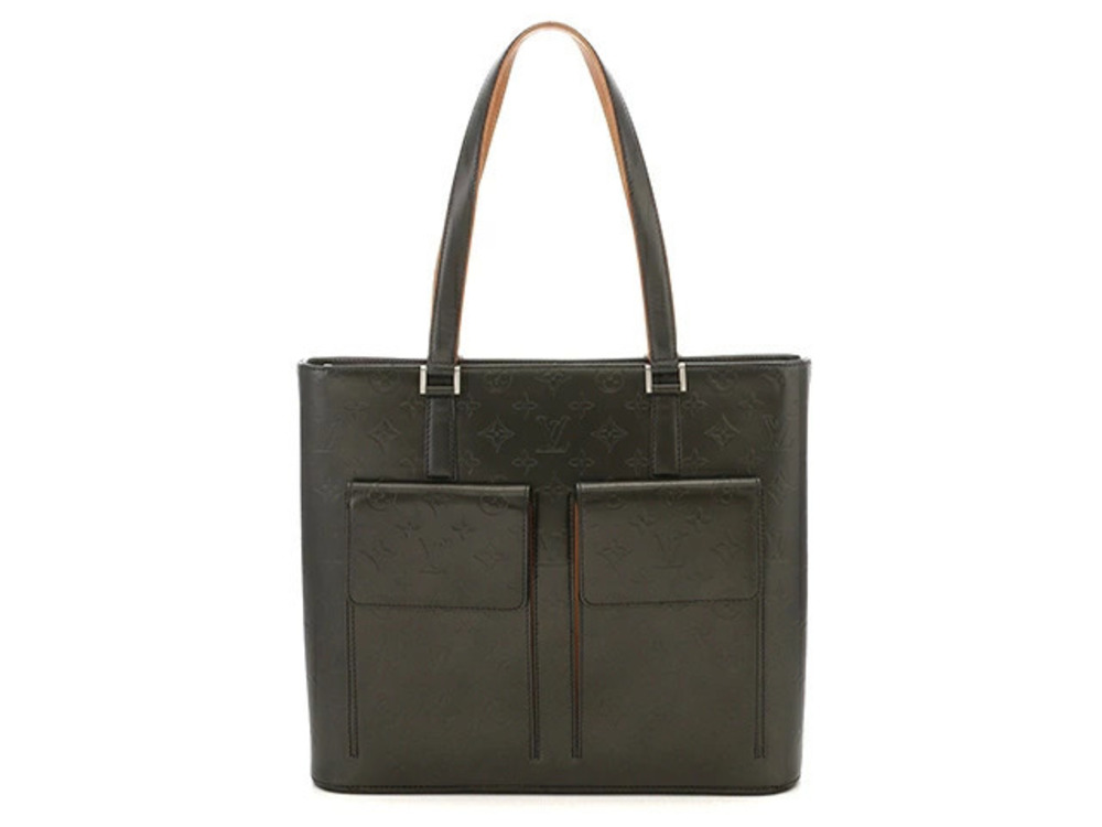 LOUIS VUITTON Wilwood Tote Bag Monogram Matte Noir Black